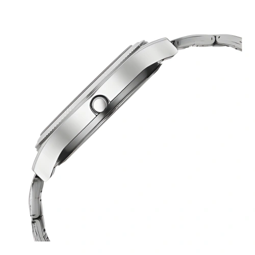 Titan Silver White Dial Men Watch – 1650SM02